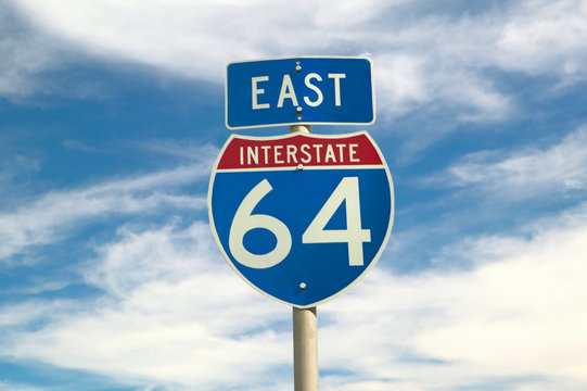 East on Route Interstate 64