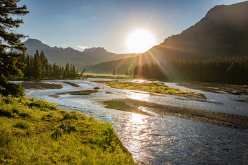 Lamar River Yellowstone National Park