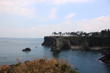 Oedolgae Rock - Jeju Olle Trail Route 7 : Beautiful Scenery of Jeju Island, Korea
