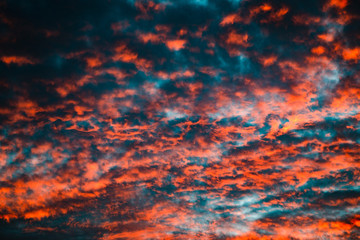 Colorful Cloud Sunset