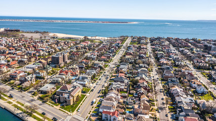 Aerial Images of Sheepshead Bay Brooklyn