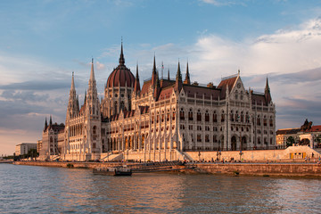 Obraz premium Parlament, Parlament Węgier, Budapeszt. Ungary