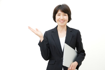 ビジネスウーマン　ミドルエイジ 