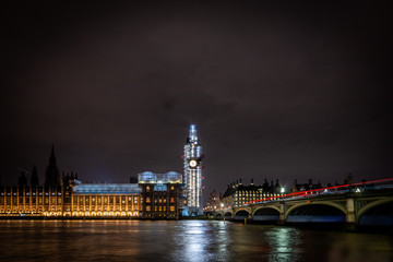Fototapeta premium Big Ben at night, London