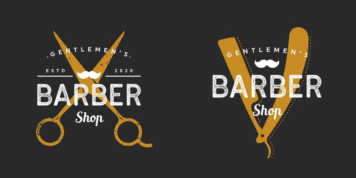  Barber Shop Logo