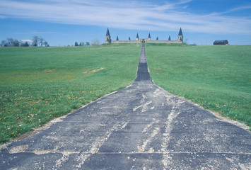 Road leading to a castle, Lexington, KY