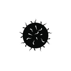 Virus icon template