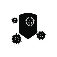 Virus icon template