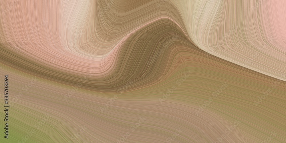 Aufkleber graphic design background with modern soft swirl waves background design with gray gray, rosy brown and baby pink color. can be used as card, wallpaper or background texture