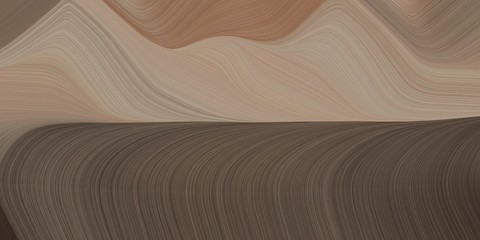graphic design background with modern curvy waves background design with pastel brown, rosy brown and very dark violet color. can be used as card, wallpaper or background texture