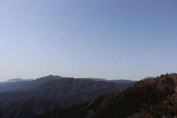 Fototapeta premium 竜ヶ岳 日本 景色 山