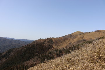 竜ヶ岳　日本　景色　山