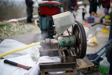 Chinese Popcorn stick machine