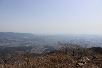 竜ヶ岳　日本　景色　山