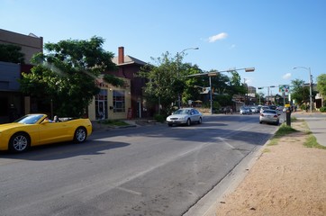 It is a photograph of Austin Townscape in Texas.