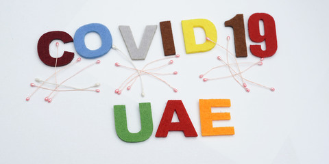 CONCEPT COVID-19 PENDAMIC UAE