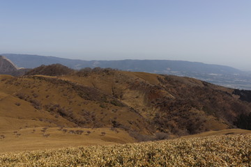竜ヶ岳を登山した時の景色
