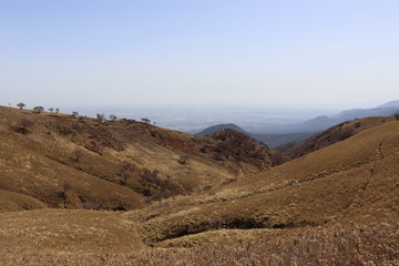 竜ヶ岳を登山した時の景色