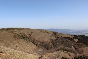 竜ヶ岳を登山した時の景色