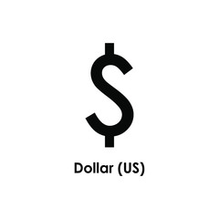 vector illustration of a dollar symbol