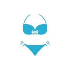 bikini vector icon illustration