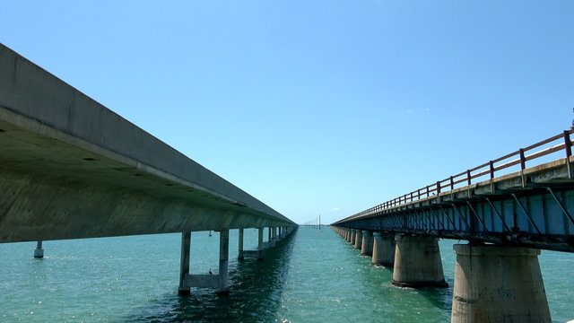Amazing Seven Mile Bridge in the FLORIDA Keys
