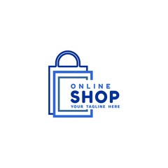 Online Shop Logo Template