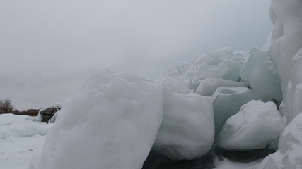 Зимняя красота озера Балхаш и города Приозёрск