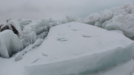 Зимняя красота озера Балхаш и города Приозёрск