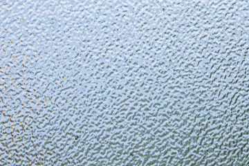 close up of frosted glass