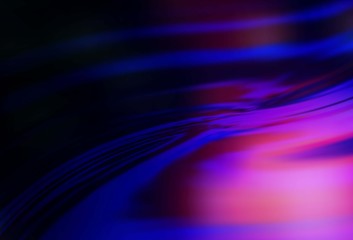 Dark Purple vector blurred pattern.