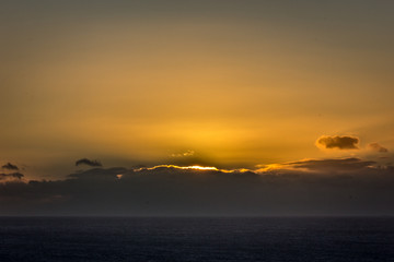 sunrise over mountain