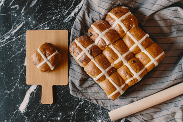 Easter Delight Fruity Hot Cross Bun