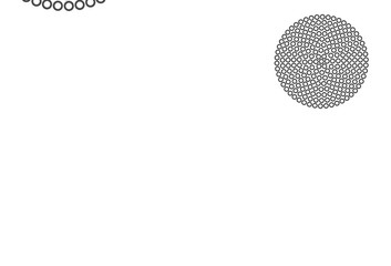 Light Gray vector background with bubbles.