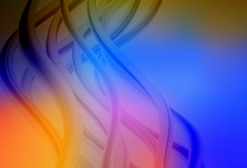 Light Multicolor vector blurred pattern.