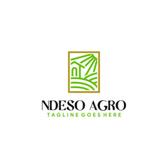 Agriculture Farm Nature Logo Design