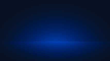 blue empty room background , free space for design illustration vector