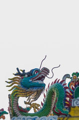 Colorful chinese dragon