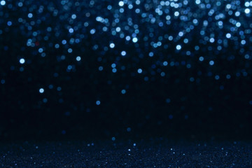 blue bokeh glitter texture christmas abstract background