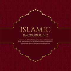 Islamic Background design for Ramadan Kareem