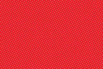 White dots on a red background. Pixels backdrop.