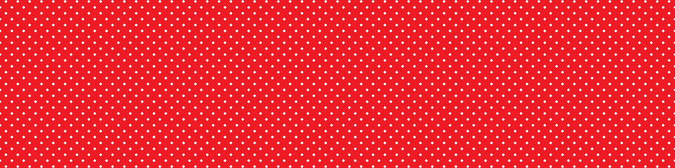 White dots on a red background. Pixels backdrop.