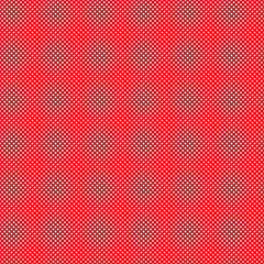 White dots on a red background. Pixels backdrop.