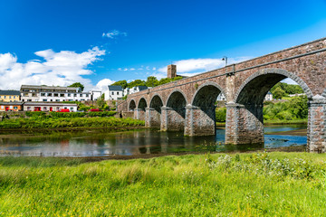 Fototapeta premium Newport viaduct in Ireland