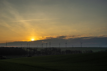 Landschaft im Frühling
