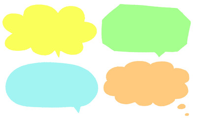 吹き出しセット　枠