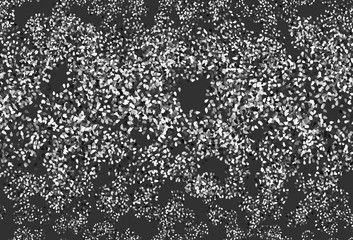 Light Gray vector template with chaotic shapes.