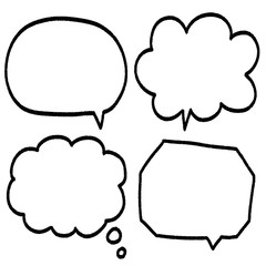 吹き出しセット　枠