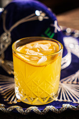 mexican cocktail in the bar