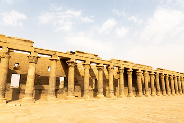 Fototapeta premium Detail from Temple of Philae, Aswan, Egypt